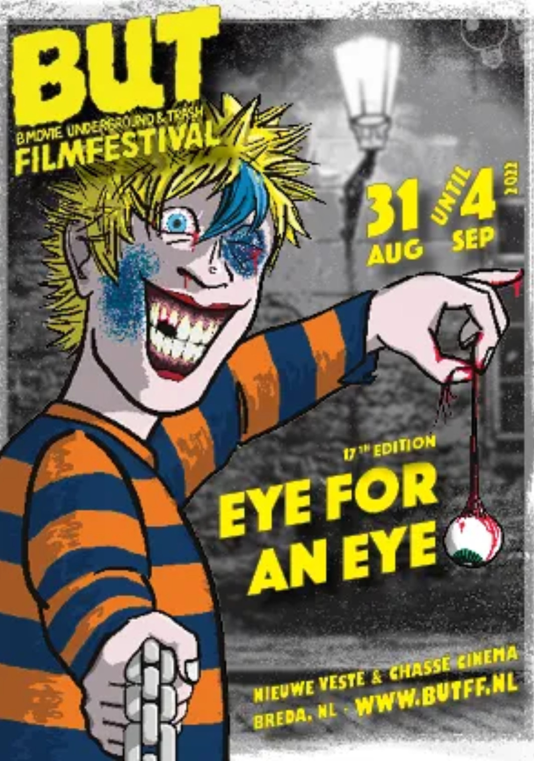 poster BUTFF 2022 'An eye for an eye'