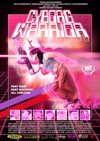 poster cyborg warrior